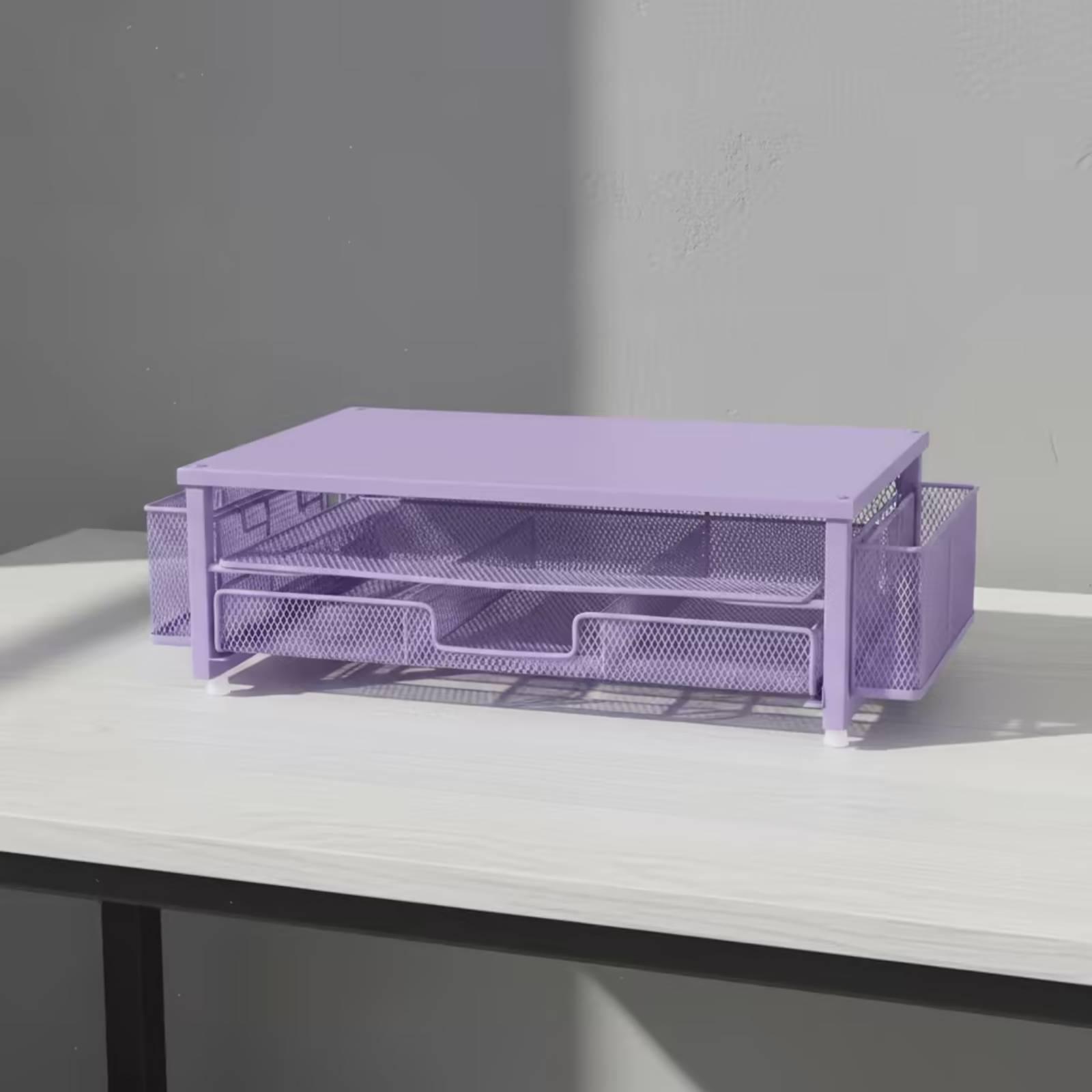 Monitor Riser Stand - 모니터 스탠드 라이저 정리대 메쉬 디스플레이
