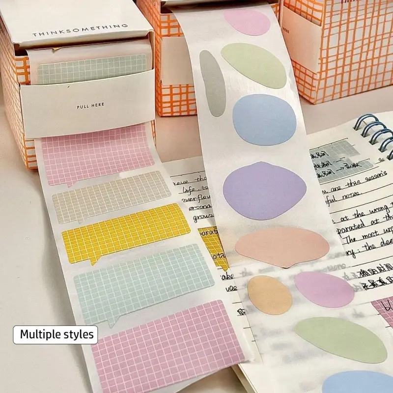 Sticky Note Dispenser - 100PCS/세트 풀아웃 메모 패드 창의적인 스티커