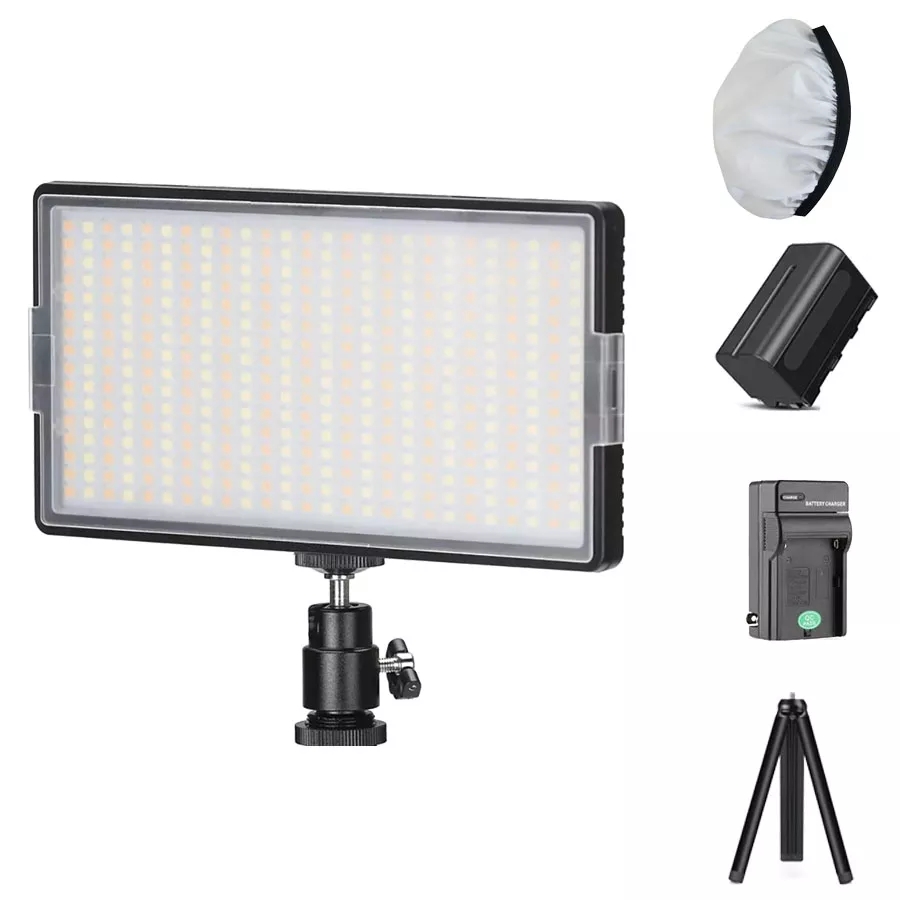 Zoom Lighting Kit - 10in LED 416 사진 스튜디오 조명