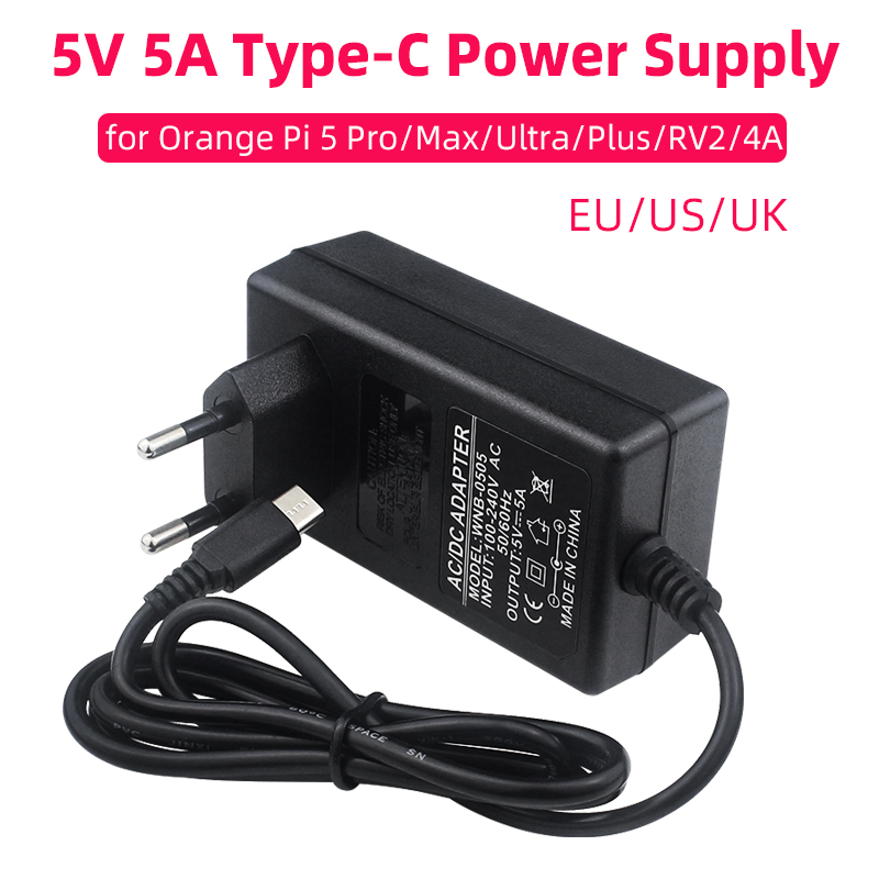Home Office Uk - Orange Pi 5V 5A 전원 공급