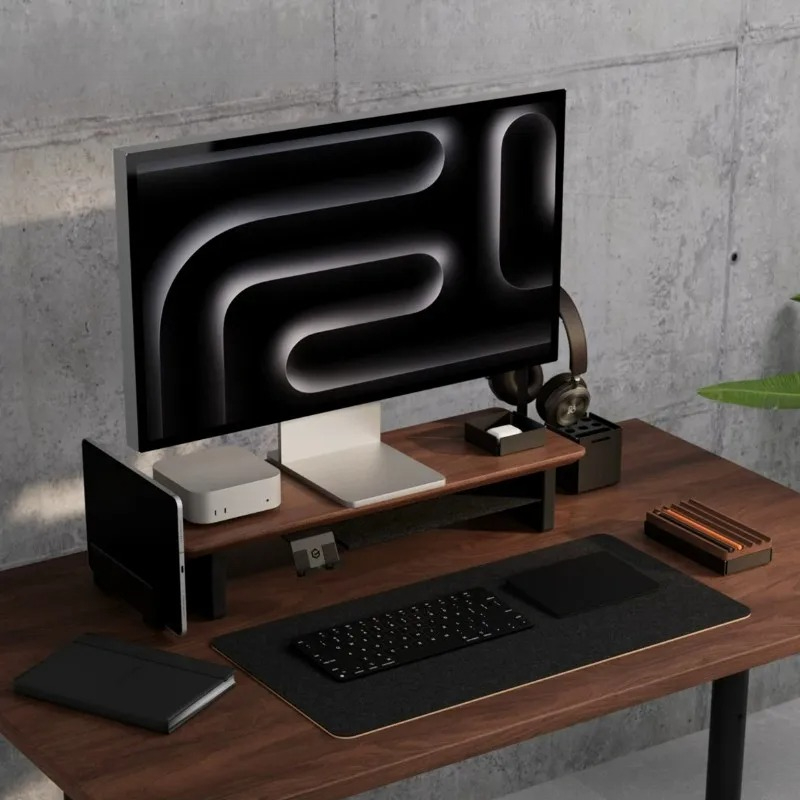 Monitor Riser Stand - 핫세일! 호두나무 모니터 스탠드 라이저 모듈형