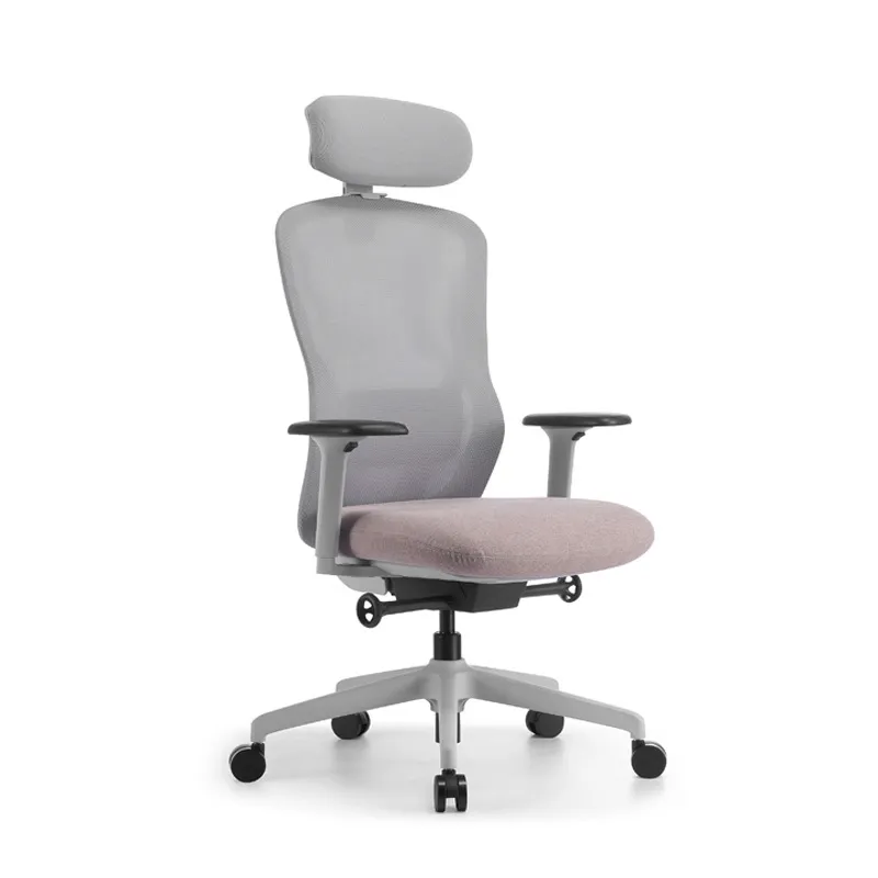 인체공학적 회전식 사무실 의자, 헤드레스트가 있는 편안 - Home Office Desks 리뷰 및 가격