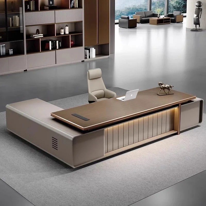 데스크탑 스탠딩 L자형 고급 사무용 책상 임원용 사무실 - Home Office L Shaped Desk 리뷰 및 가격
