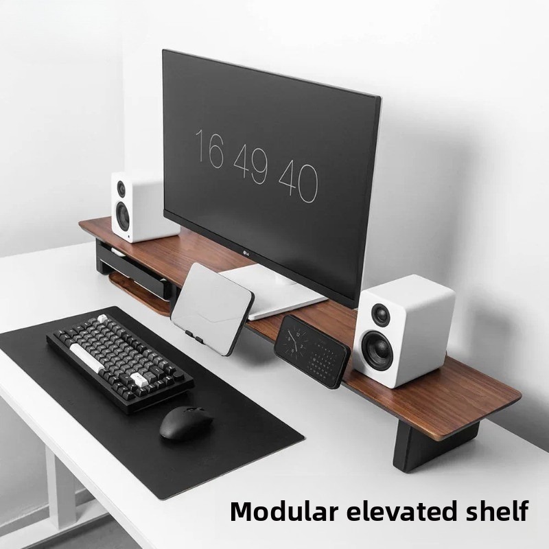 R1 모듈형 모니터 받침대 액세서리 원목 트레이 스탠드 - Monitor Riser Stand 리뷰 및 가격