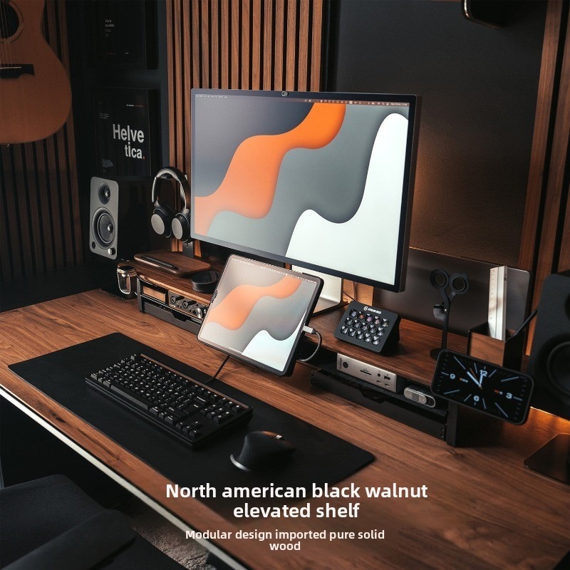 R1 모듈형 모니터 받침대 액세서리 원목 트레이 스탠드 - Monitor Riser Stand 리뷰 및 가격