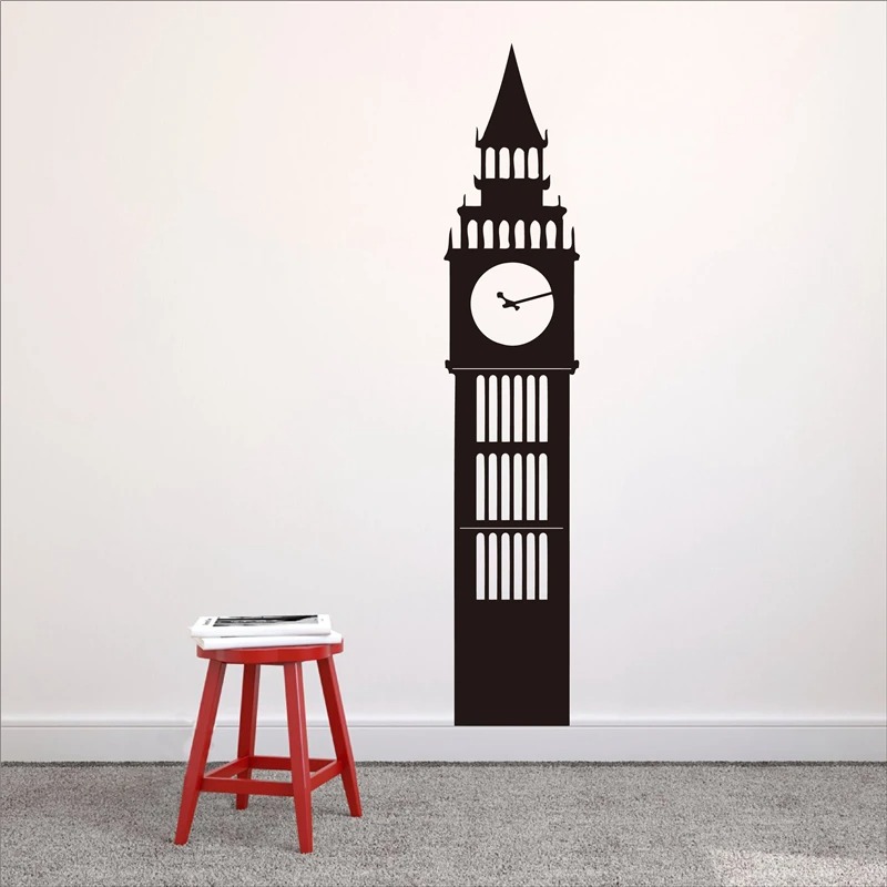 런던 빅벤 시계 벽 데칼 비닐 벽 아트 스티커 홈 장식 - Home Office London 리뷰 및 가격