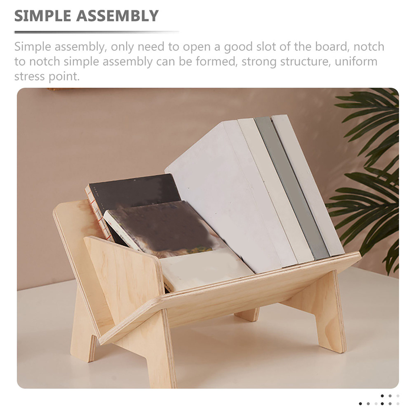 나무 데스크탑 책꽂이 경사형 디자인 테이블탑 책장 간편 - Home Office With Library 리뷰 및 가격