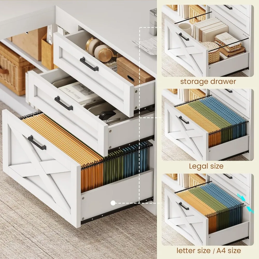 SEDETA 팜하우스 L자형 사무실 책상(서랍 포함), - Home Office L Shaped Desk 리뷰 및 가격