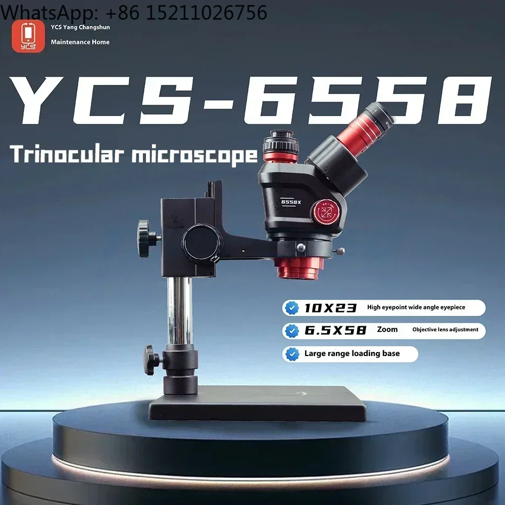 YCS 6558S HD 삼안 현미경 (베이스 포함) 6 - Zoom Lighting Kit 리뷰 및 가격