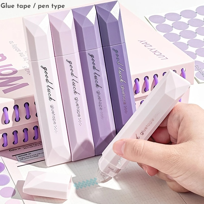 4개입 그라데이션 컬러 접착 테이프, 펜 타입 양면 접 - Sticky Note Dispenser 리뷰 및 가격