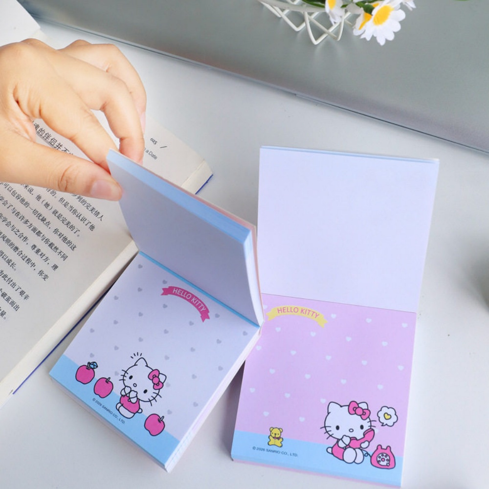 80Pcs 정품 헬로 키티 스티커 메모지 산리오 Kt  - Sticky Note Dispenser 리뷰 및 가격
