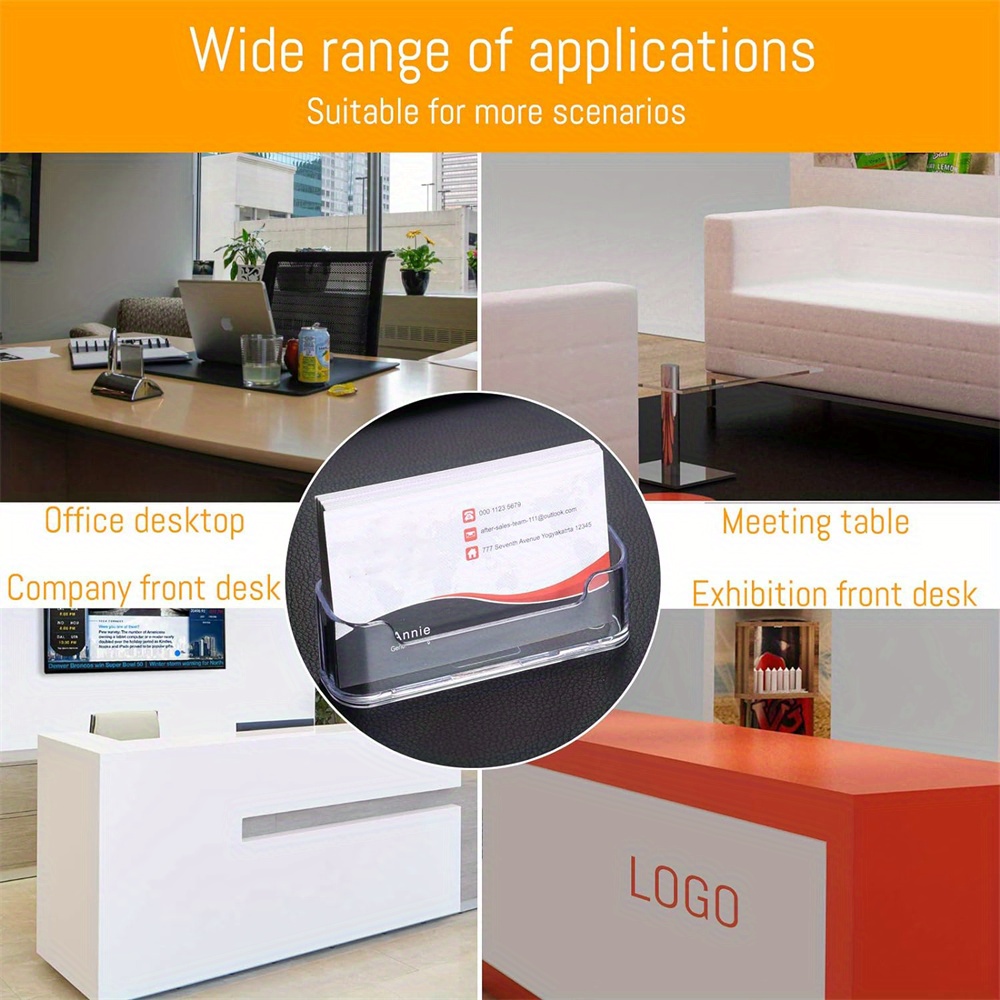 4pcs/8pcs/16pcs 명확한 플라스틱 명함 홀더 - Document Holder Stand 리뷰 및 가격