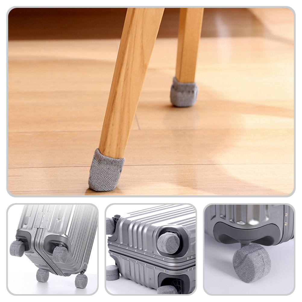 4Pcs 유연한 의자 다리 슬리브 바닥 보호대 패드 식 - Home Office With Library 리뷰 및 가격