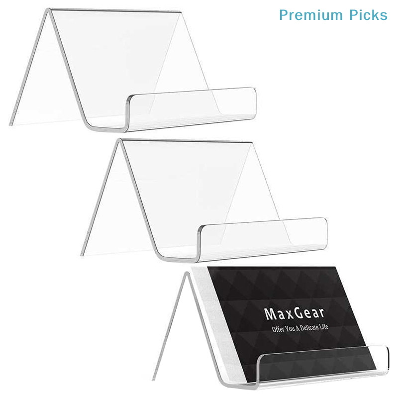 휴대용 투명 아크릴 데스크탑 명함 홀더 테이블 책상 선 - Document Holder Stand 리뷰 및 가격