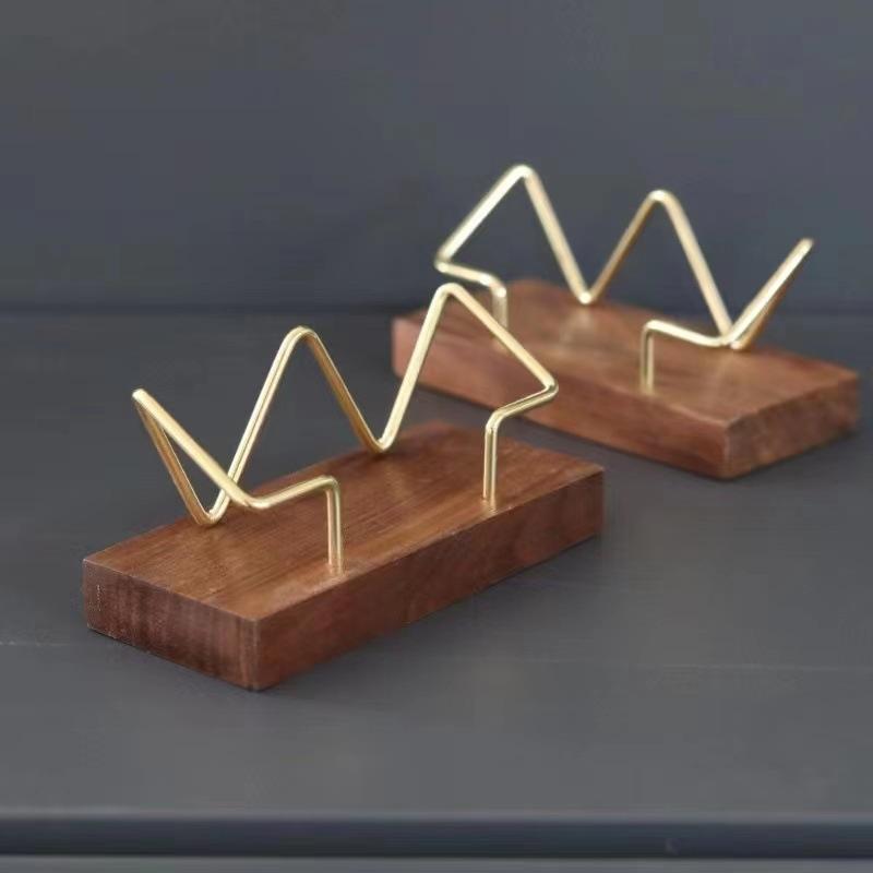 【A8】나무 명함 홀더 정리함 사무실 책상 디스플레이  - Document Holder Stand 리뷰 및 가격