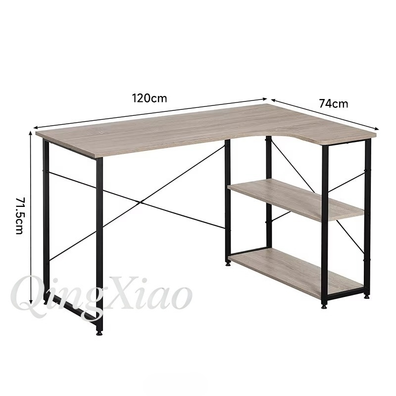 L자형 코너 책상, 책장이 통합된 벽걸이 테이블 캐비닛 - Home Office L Shaped Desk 리뷰 및 가격