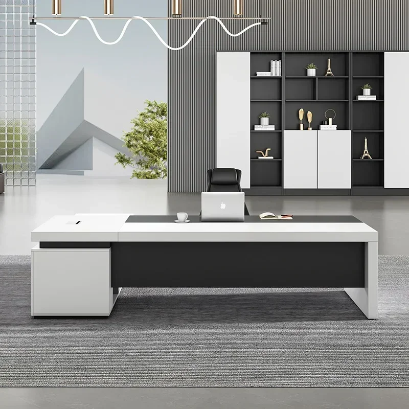 사무용 책상 벽장 서랍 화이트 테이블 작업실 컴퓨터 맞 - Home Office L Shaped Desk 리뷰 및 가격
