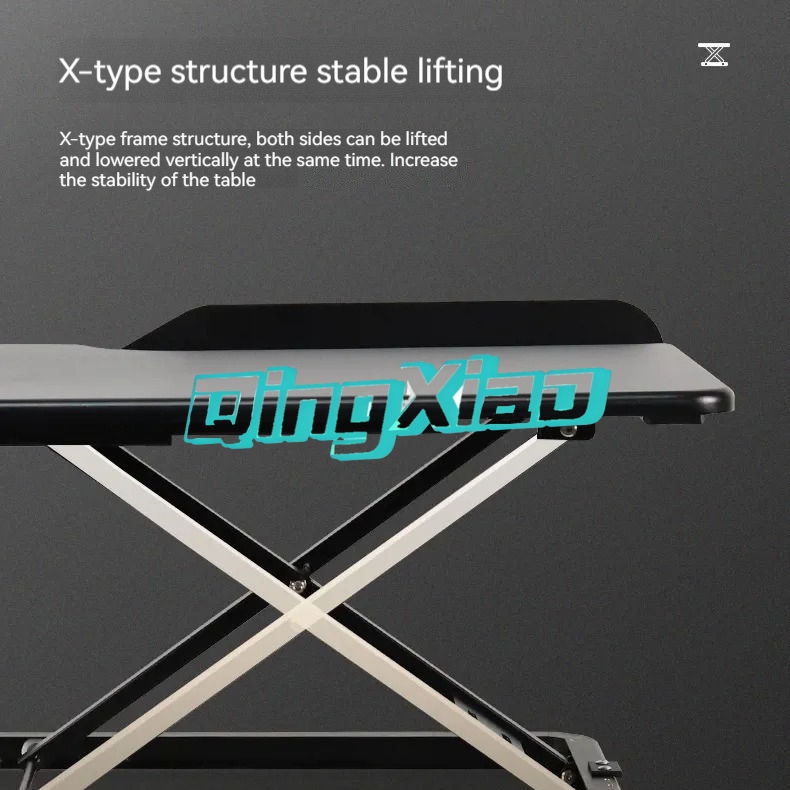 공압식 높이 조절 스탠딩 데스크 라이저 이중 레이어 모 - Monitor Riser Stand 리뷰 및 가격