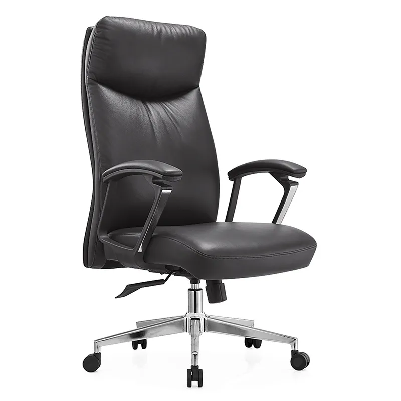 인체공학적 컴퓨터 의자 가정용 사무실 가죽 보스 의자  - Home Office Desks 리뷰 및 가격