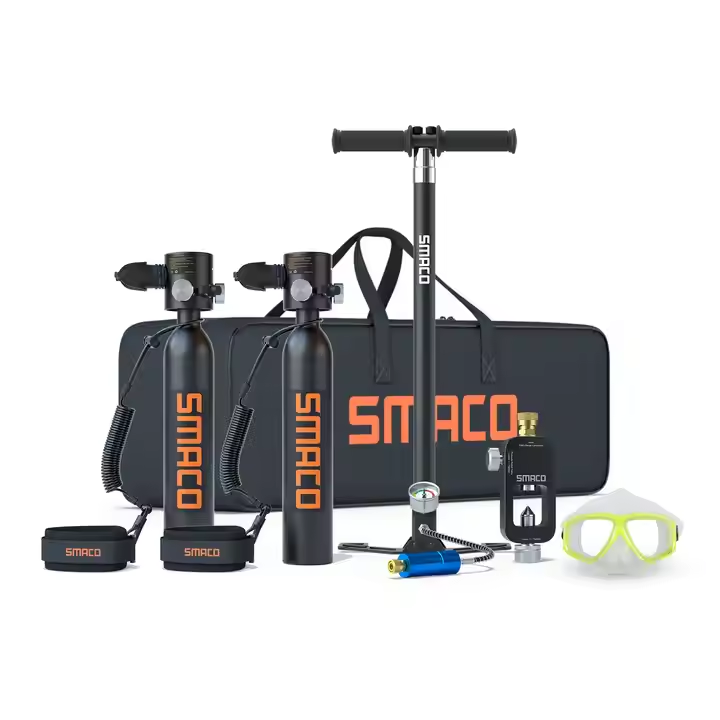 SMACO S300PLUS A5 0.5L 미니 스쿠버  - Zoom Lighting Kit 리뷰 및 가격
