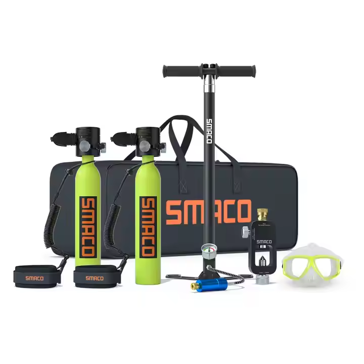 SMACO S300PLUS A5 0.5L 미니 스쿠버  - Zoom Lighting Kit 리뷰 및 가격