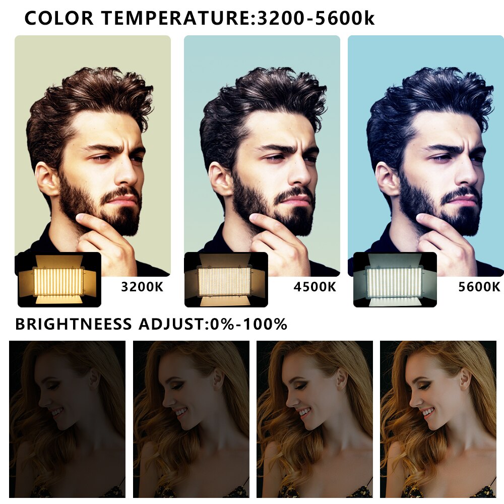 Nagnahz U800 + LED 비디오 라이트 사진  - Zoom Lighting Kit 리뷰 및 가격