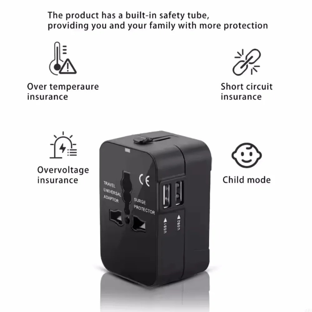 올인원 유니버설 국제 플러그 어댑터 2 USB 포트 1 - Home Office Uk 리뷰 및 가격