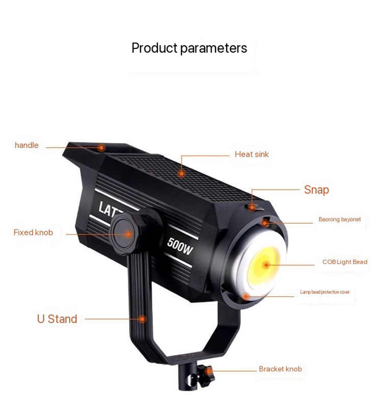 LATZZ 500W LED 비디오 조명 2800k-68 - Zoom Lighting Kit 리뷰 및 가격