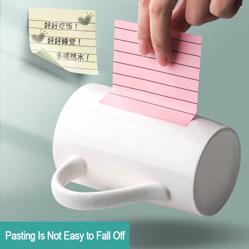 200 매 라인 스티커 메모 4 색 휴대용 학생 노트  - Sticky Note Dispenser 리뷰 및 가격