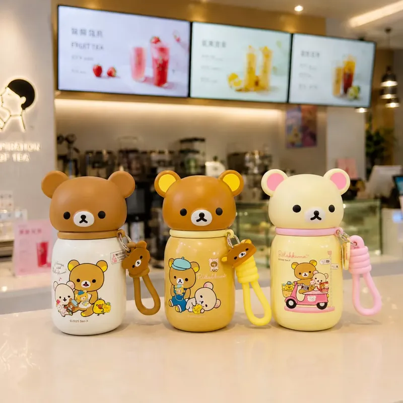 2026 새로운 리락쿠마 스테인리스 보온 물컵 누수 방 - Home Office Gif 리뷰 및 가격
