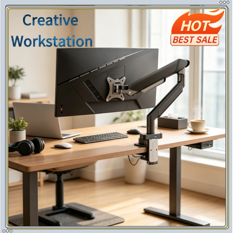 14인치~32인치 스크린용 단일 모니터 마운트 브래킷, - Monitor Riser Stand 리뷰 및 가격
