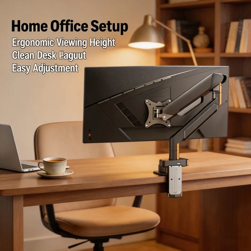 14인치~32인치 스크린용 단일 모니터 마운트 브래킷, - Monitor Riser Stand 리뷰 및 가격