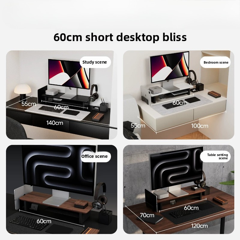 핫세일! 호두나무 모니터 스탠드 라이저 모듈형 데스크탑 - Monitor Riser Stand 리뷰 및 가격