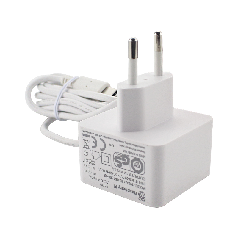 공식 라즈베리 파이 4 전원 공급 장치 5V 3A 충전 - Home Office Uk 리뷰 및 가격